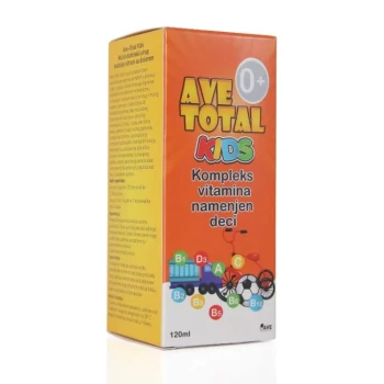 AVE TOTAL KIDS 0+ SIRUP 120ML – Sveobuhvatna vitaminska podrška od prvog dana