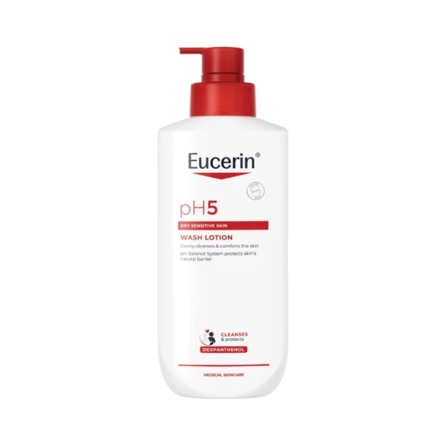 Eucerin Ph5 Wash Lotion 400 Ml – Gentle Cleansing For Dry And Sensitive Face & Body Skin